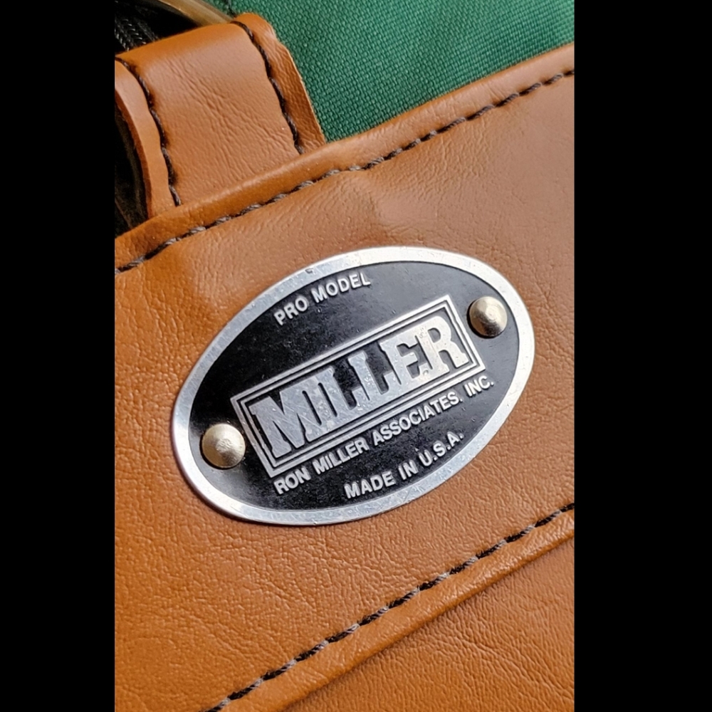 Rare Vintage Ron Miller Pro Model Overnight Travel Duffle Golf Bag Embroidered - Picture 5 of 12